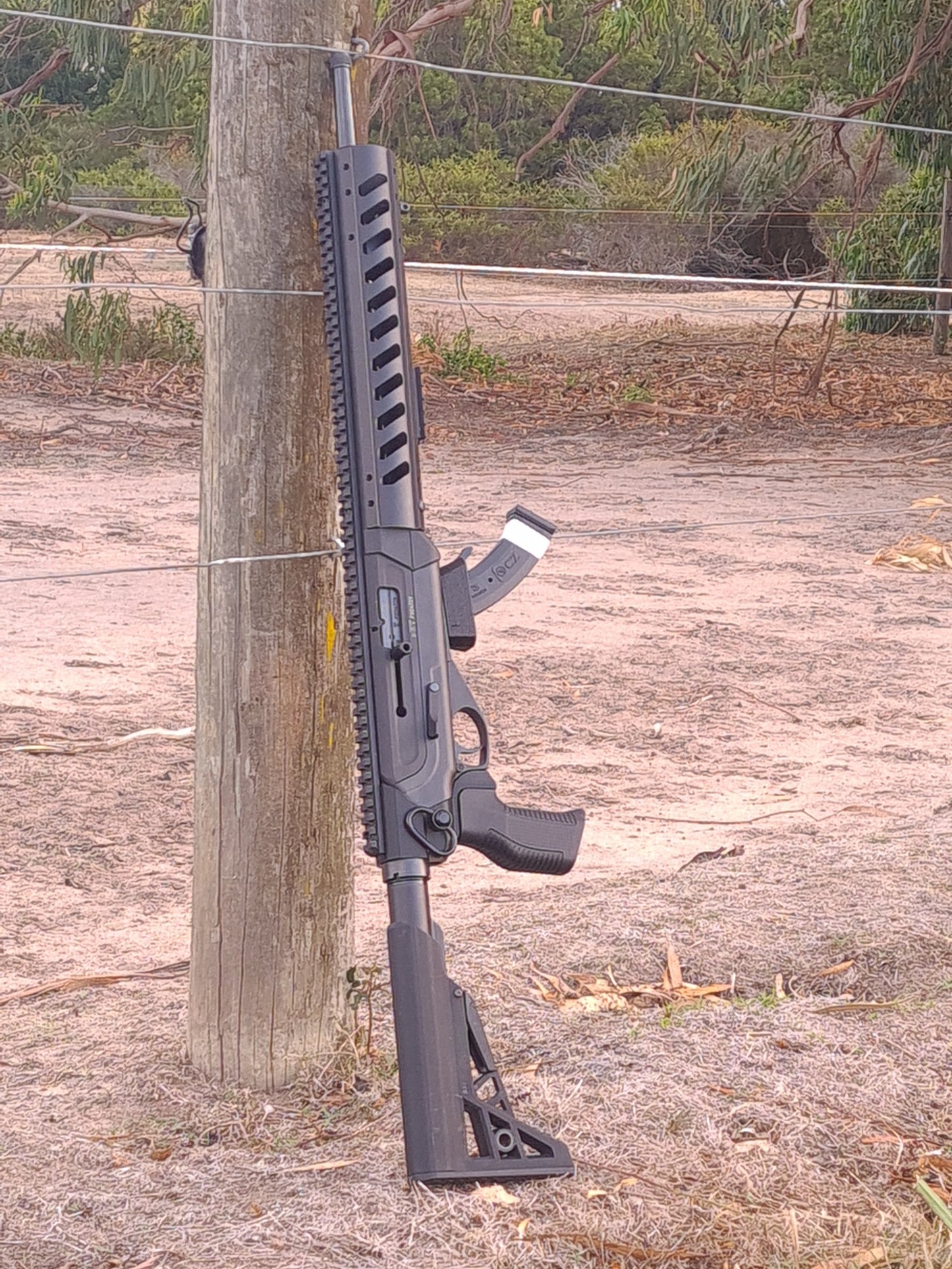 CZ515 Buffer Tube and AR Grip Adapter